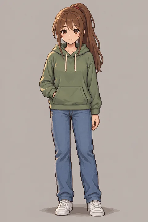 她的樣子